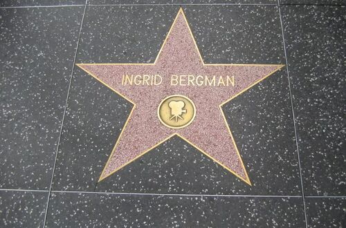 Ingrid Bergman, Walk of Fame