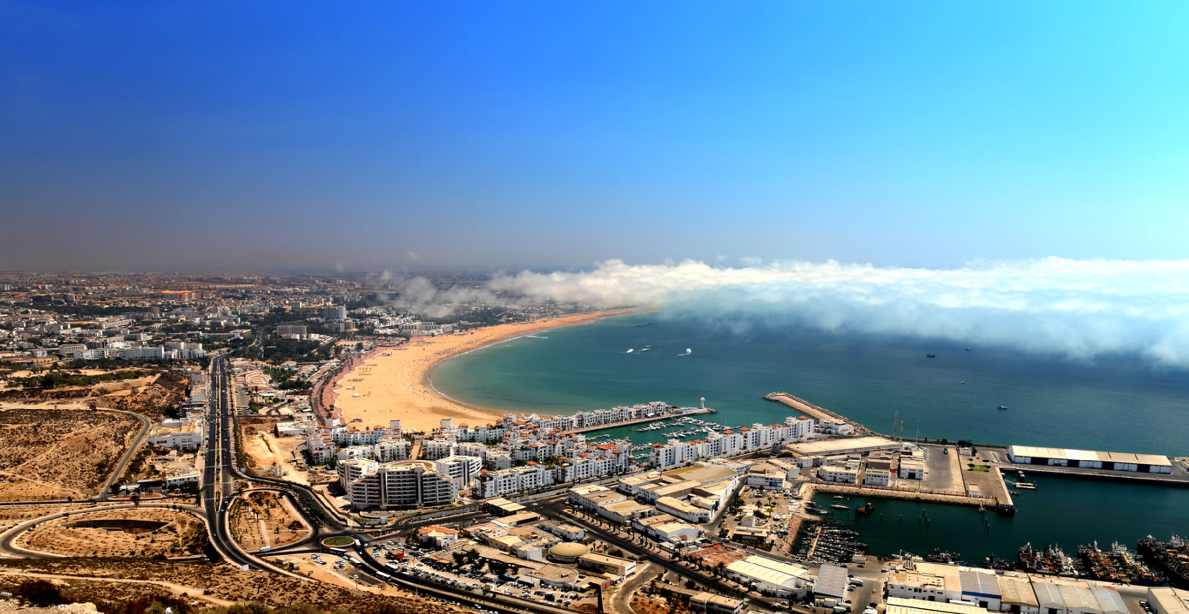 Sista minuten med endast flyg till Agadir, Marocko