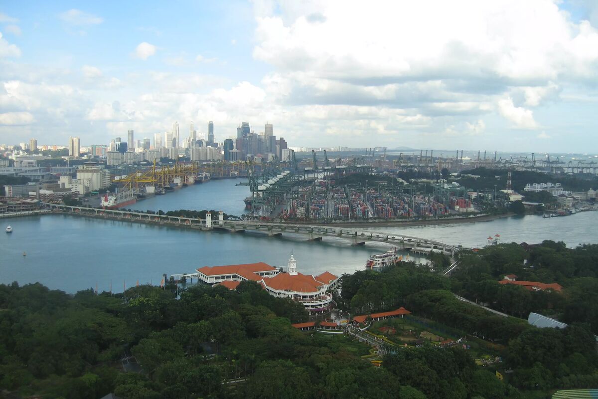 Singapore - världens största hamn