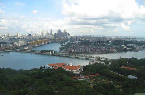 Singapore - världens största hamn