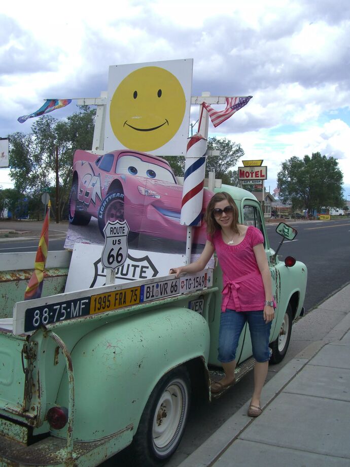 Cars!! Seligman, Arizona, USA Travellover Reseguiden