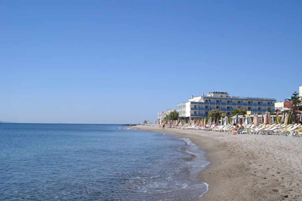 Stranden i Kárdamena