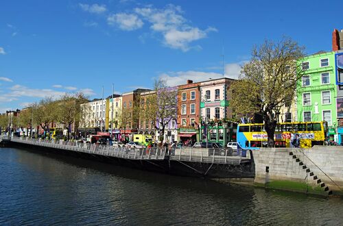 Stadsbild från Dublin