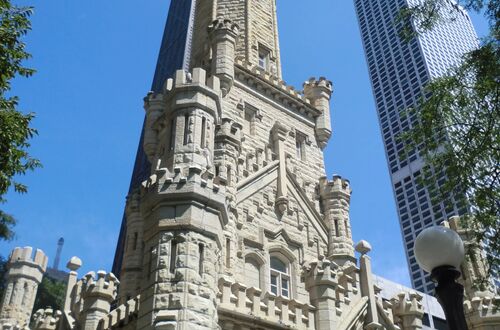 Water Tower på Magnificent Mile