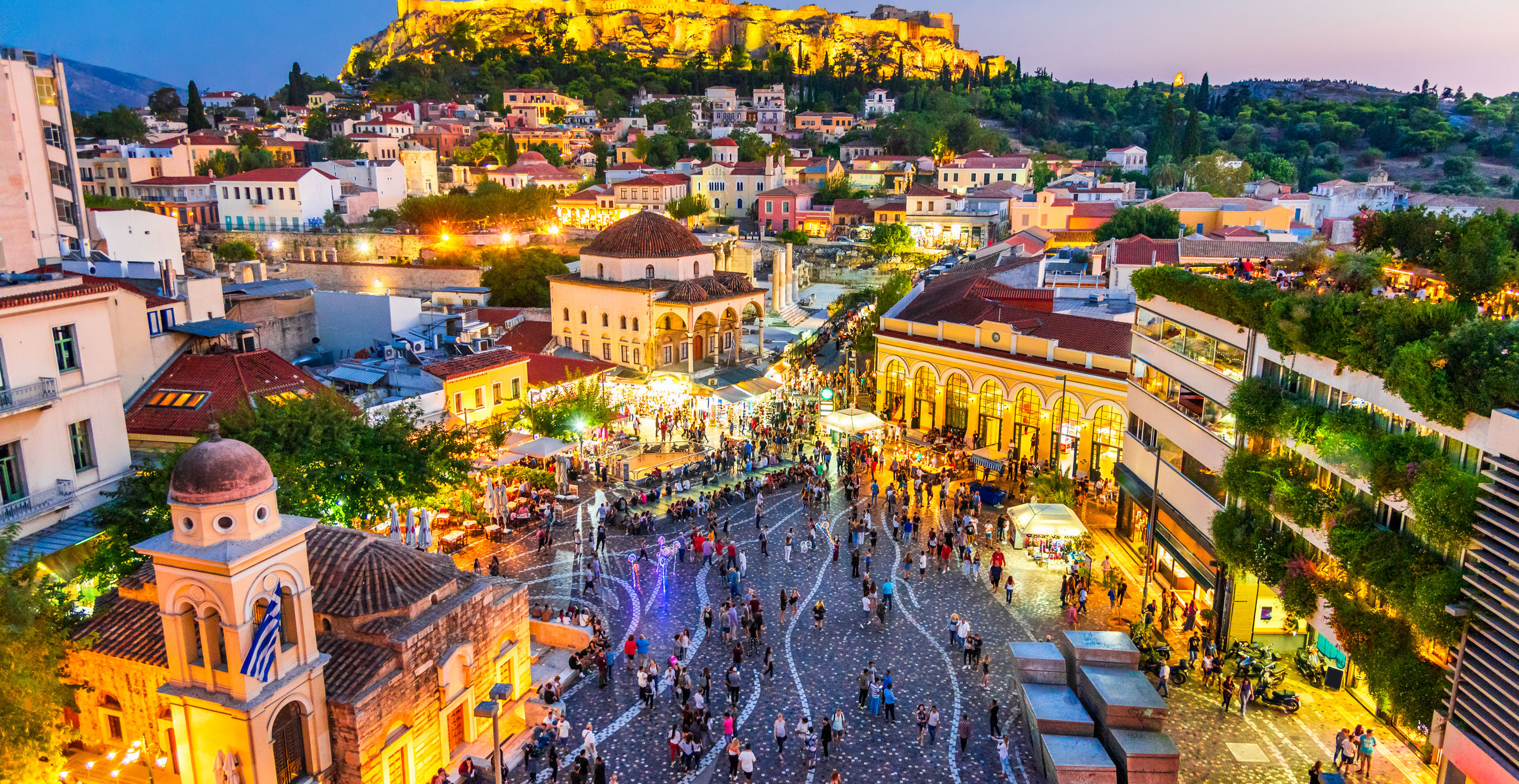 Sista minuten till Pireus, Aten