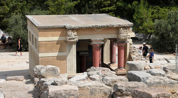 Knossos är en av Kretas mest kända sevärdheter