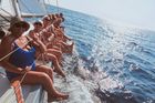 Seniorresa på segelbåt i Kroatien
