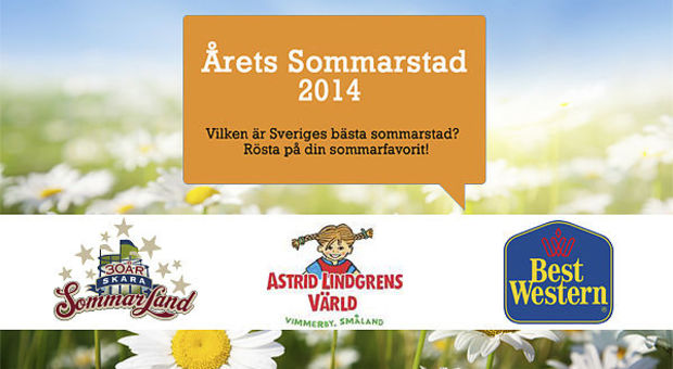 Vilken blir Sveriges bästa sommarstad 2014?