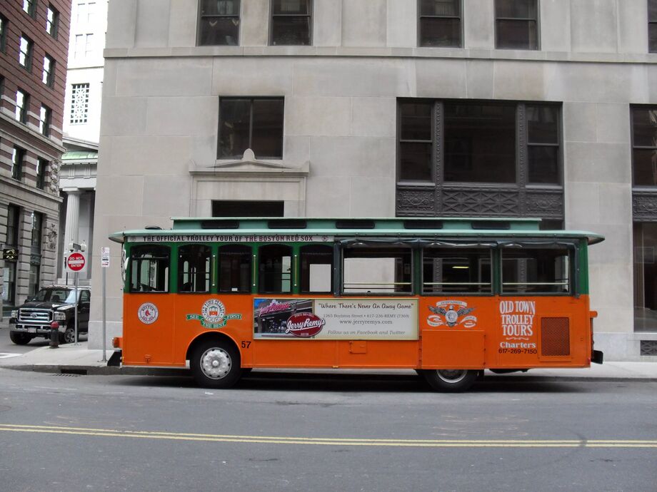 Trolley Tours Boston, Massachusetts, USA Tesseli Reseguiden