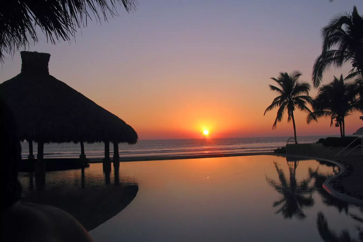 Sunset i Acapulco