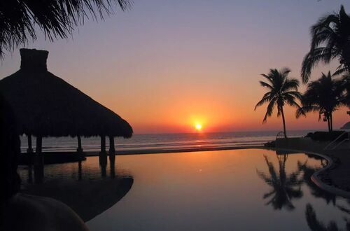 Sunset i Acapulco