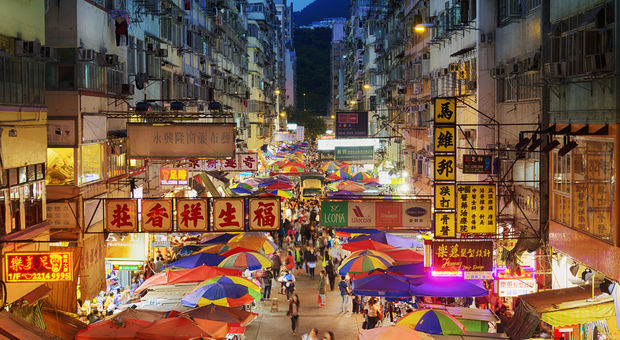 Mong Kok market