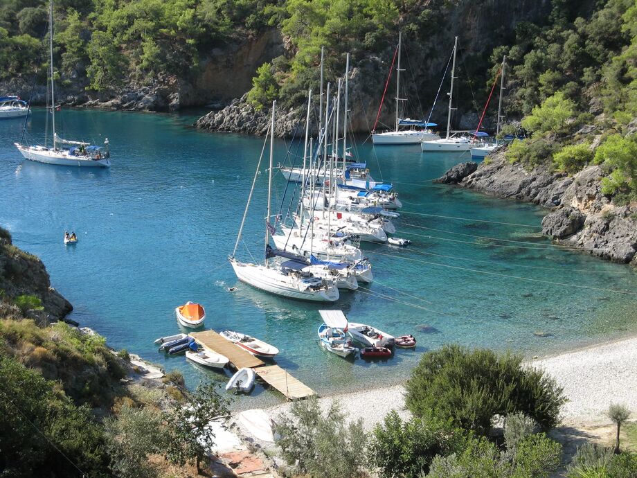 Cold water bay - Fethiye, Marmariskusten, Turkiet - Norrbottningen ...
