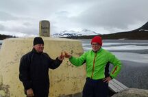 Treriksröset Smygehuk på cykel