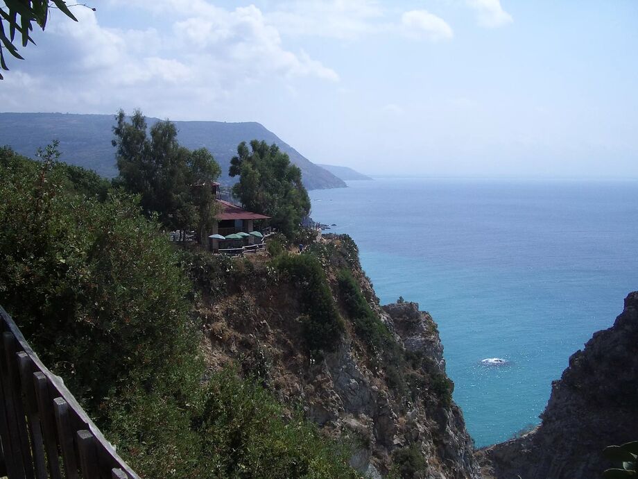 Capo Vaticano Kalabrien, Italien Kajsakomet Reseguiden