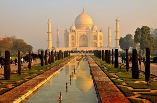 Taj Mahal - tidig morgon