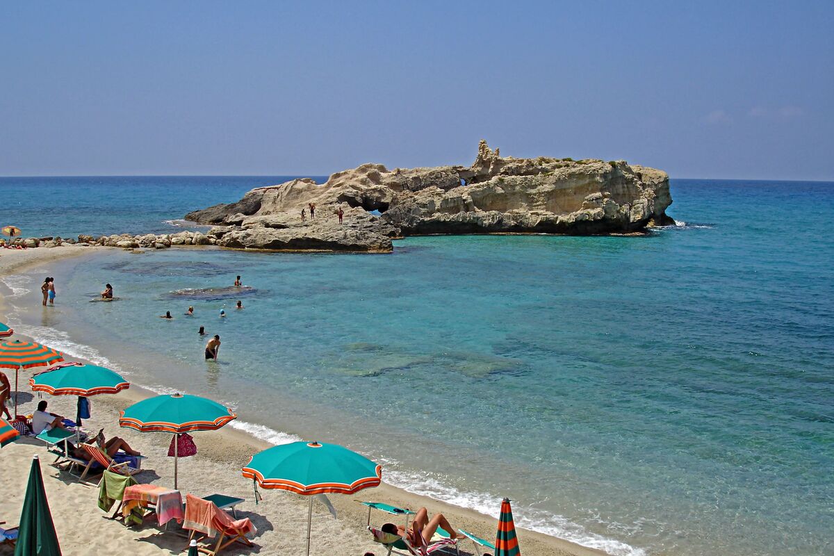 Tropea har även ljuvliga stränder!