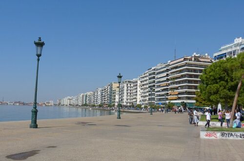 Thessaloniki havnepromenade