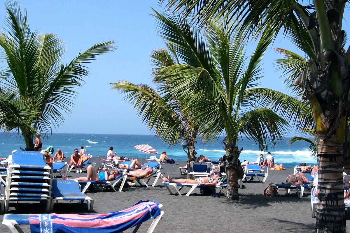 black beach
