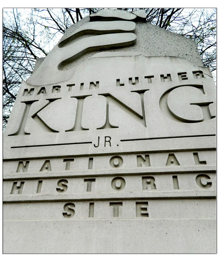 Martin Luther King Jr Memorial i Atlanta Atlanta, USA