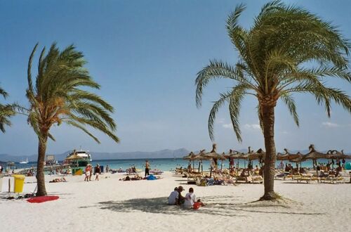Stranden i Alcudia