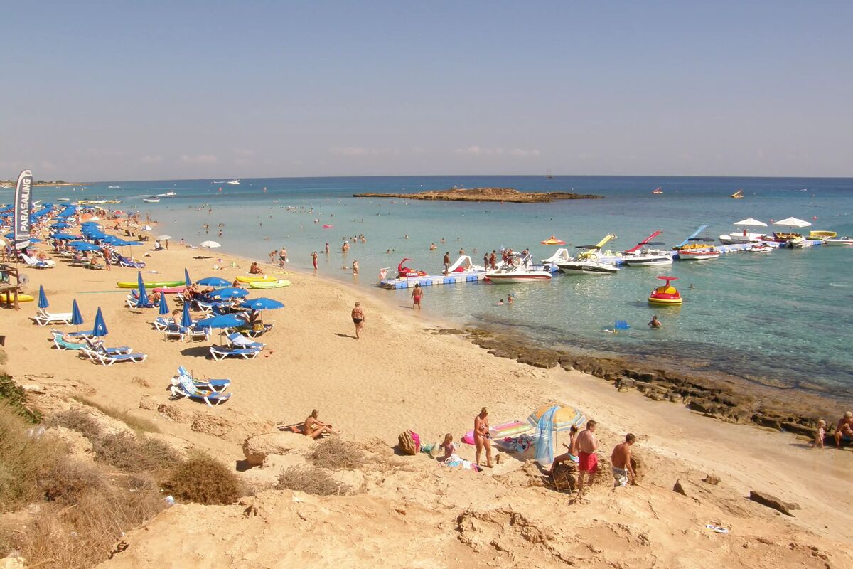 Stranden i Fig Tree Bay