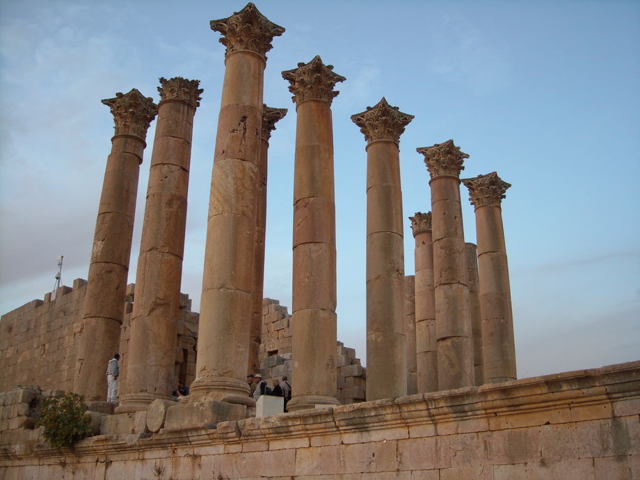 Tempel Från Grekisk Och Romersk Tid. - Jordanien - Ivan - Reseguiden