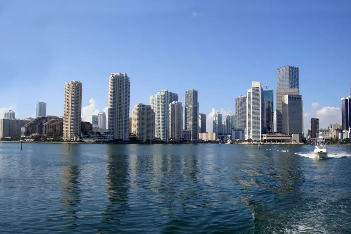 Miamis skyline