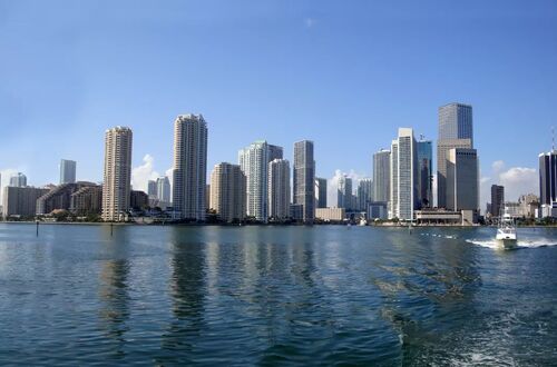 Miamis skyline