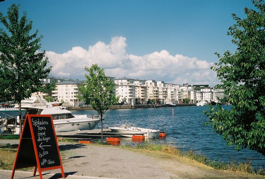 Hammarby sjöstad - Stockholm, Uppland, Sverige - Gunillas ...