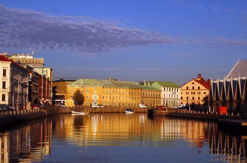 En stad i vatten