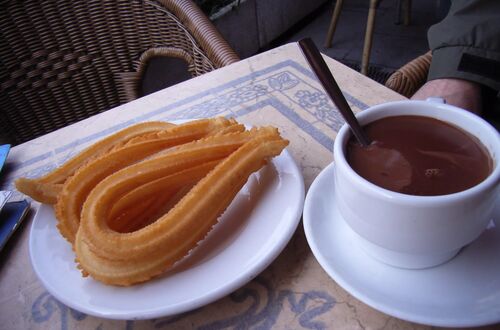 chocolate con churros
