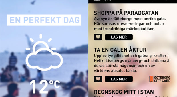 Ladda ner Göteborgs nya app om du ska turista i stan