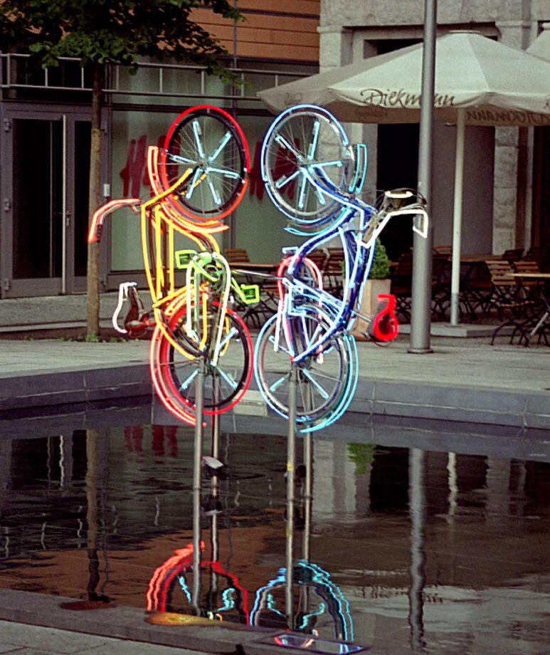 CykelReflexer Berlin, Tyskland Fotobengt Reseguiden