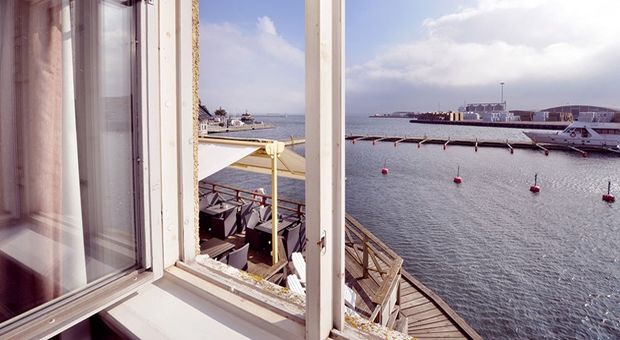 Utsikt från Packhuset i Kalmar