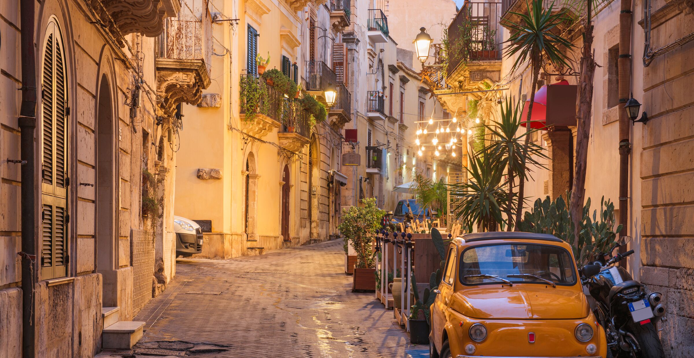 Charterresor till Siracusa, Sicilien