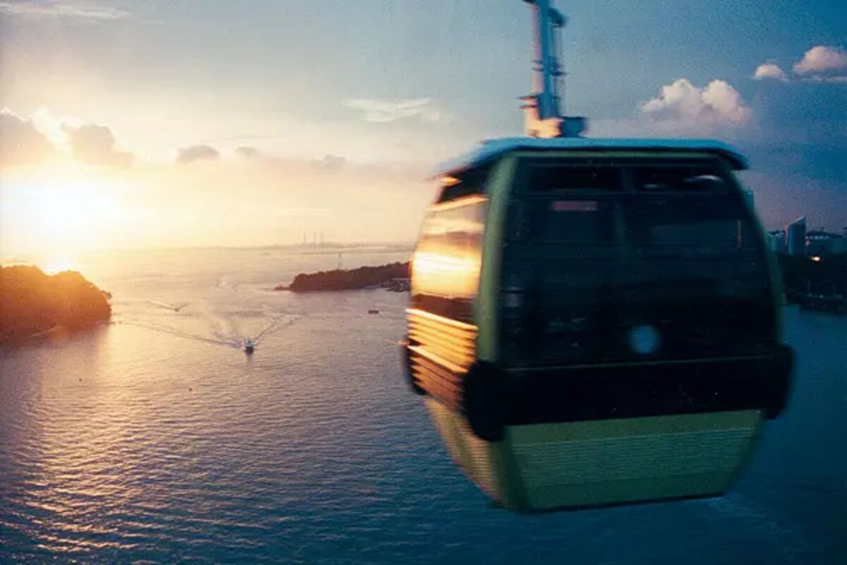 Linbana till Sentosa Island